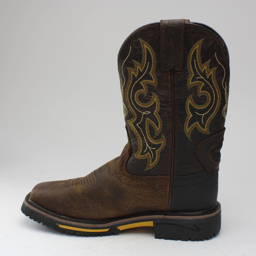 JUSTIN WESTERN WORK BOOT SE4625     7D